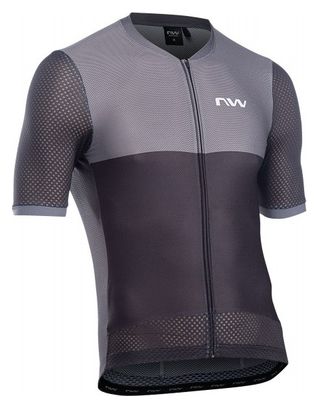Maillot de manga corta Northwave Storm Air negro/oscuro