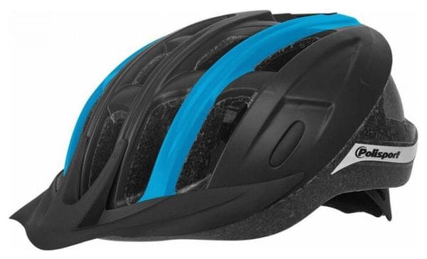 Polisport Ride-In Fietshelm M (54-58Cm) - Zwart/Blauw