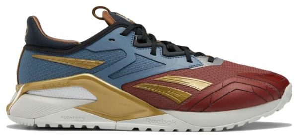 Reebok Nano X2 Wonder Woman Fitness-Schuhe Blau Rot Unisex