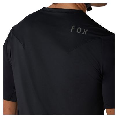 Maglia a maniche corte Fox Flexair nera da uomo