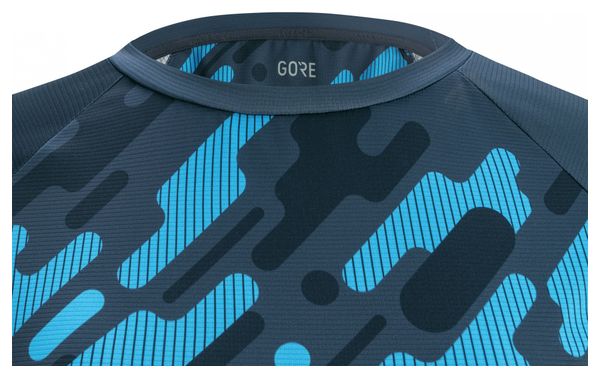 Maillot de manga larga GORE C5 Trail Mujer Azul