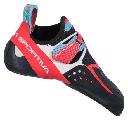 Chaussons d'escalade La Sportiva Solution Comp Rose Femme