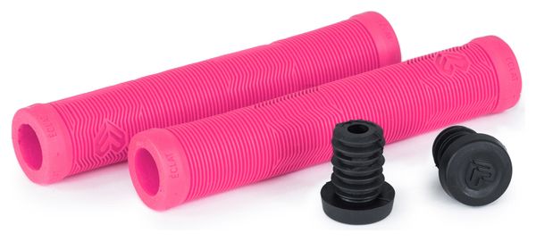 Poignées eclat PULSAR Grips hot pink 