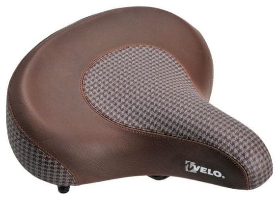 Selle de vélo Fatbike électrique hommes/femmes - Selle de vélo Cruiser - Marron