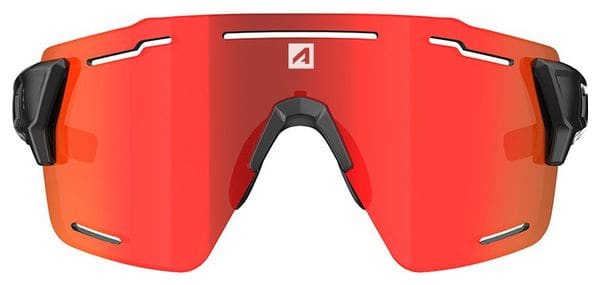AZR Aspin 2 RX Brille Schwarz/Rot + Farblos