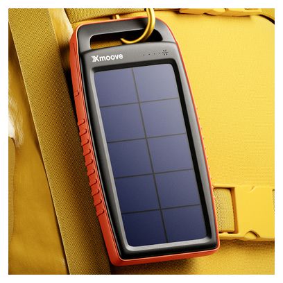 Batterie externe solaire 15 000mAh Xmoove