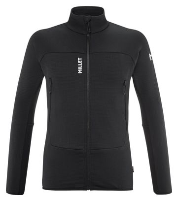 Millet Fusion Grid Fleece Black