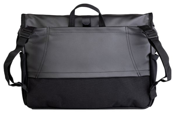 Sac Coursier à Bandoulière avec Fixation Porte-Bagages Buds City Bag Light Noir