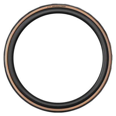 Pneu Route Continental Grand Prix 700 mm Tubetype Souple 3-Ply Construction BlackChili Flancs Marrons Transparent