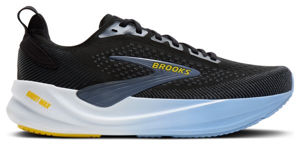 Brooks Ghost Max 4 Running Shoes, Black/Blue, Men's