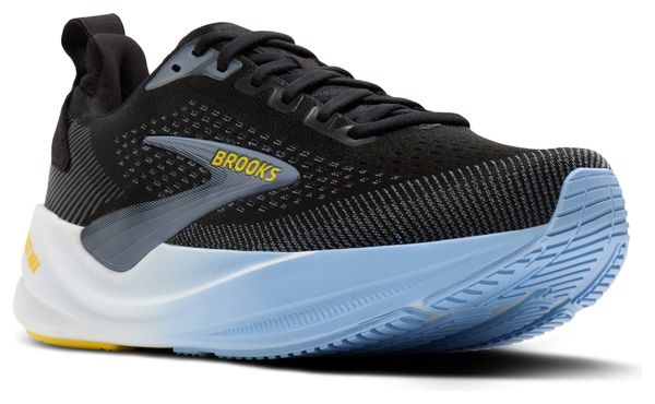 Brooks Ghost Max 4 Running Shoes, Black/Blue, Men's