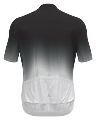 Maillot Manches Courtes Odlo Zeroweight Chill-Tec Noir/Blanc