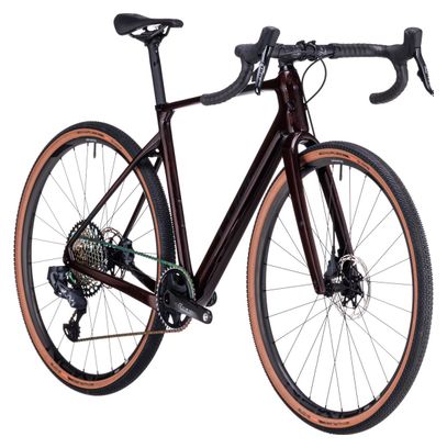 Gravel Bike Cube Nuroad C:62 SLT Sram XX1 Eagle AXS/Force eTap AXS 12V 700 mm Rot Liquid