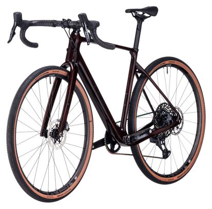 Gravel Bike Cube Nuroad C:62 SLT Sram XX1 Eagle AXS/Force eTap AXS 12V 700 mm Liquid Red