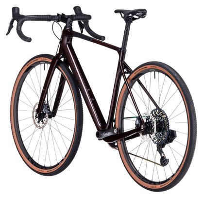 Gravel Bike Cube Nuroad C:62 SLT Sram XX1 Eagle AXS/Force eTap AXS 12V 700 mm Liquid Red