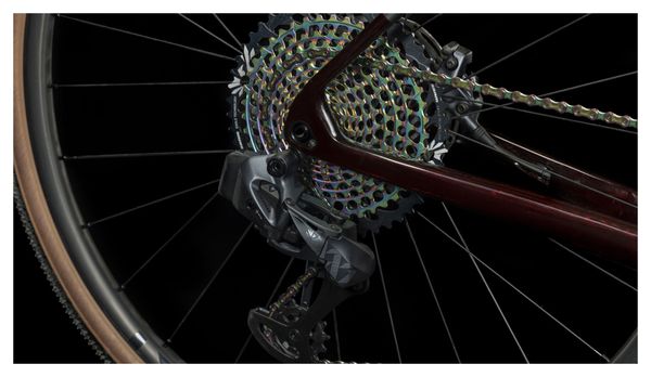 Gravel Bike Cube Nuroad C:62 SLT Sram XX1 Eagle AXS/Force eTap AXS 12V 700 mm Liquid Red