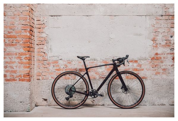 Gravel Bike Cube Nuroad C:62 SLT Sram XX1 Eagle AXS/Force eTap AXS 12V 700 mm Liquid Red