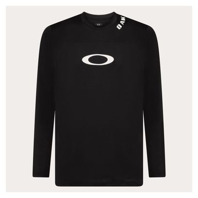 Oakley Free Ride Rc Schwarz Langarm Trikot