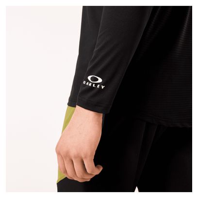 Oakley Free Ride Rc Schwarz Langarm Trikot