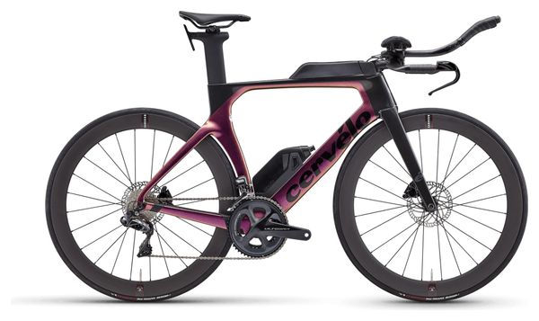 Cervelo P Triatlonfiets Shimano Ultegra Di2 12S 700 mm Paars 2024