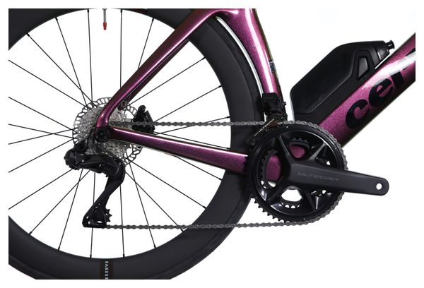 Triathlonrad Cervélo P Shimano Ultegra Di2 12V 700 mm Violett 2024