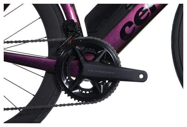 Triathlonrad Cervélo P Shimano Ultegra Di2 12V 700 mm Violett 2024