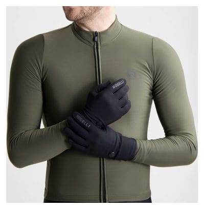 Gants de vélo Hiver -  Hommes Femmes - Noir - Rogelli Essential Thermal