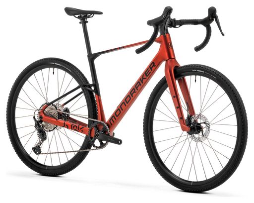 Schotterrad Mondraker Arid Carbon Shimano GRX 12S 700 mm Rot 2025