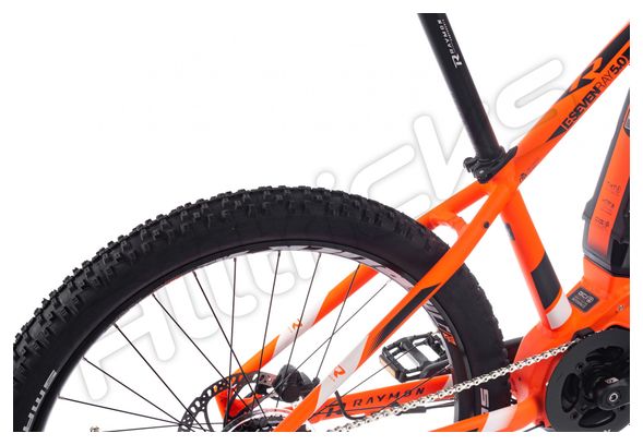 Electric Bike Semi-Rigid Rayon E-Sevenray 5.0 27.5 &#39;&#39; More Shimano Deore 9V Orange 2019