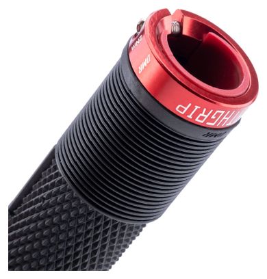 Paire de Grips DMR Deathgrip2 Race Grips Flangeless Noire 