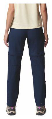 Pantalone convertibile Columbia Leslie Falls Wide Blue Donna <strong>