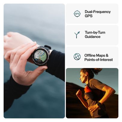 Polar Grit X2 GPS Horloge Zwart Nacht