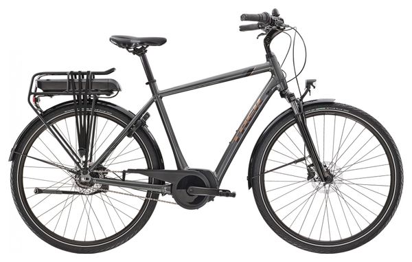 Velo de Ville Electrique Trek District 1 400Wh Shimano Nexus 7V Lithium Grey 2022 Alltricks