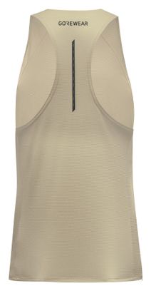 Damestanktop Gore Wear Contest 2.0 Beige