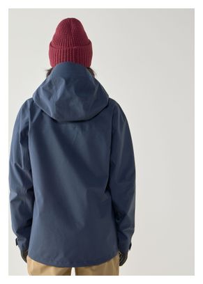 Haglöfs Women's Front Proof II Waterdichte Hooded Jacket Blauw