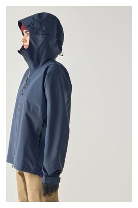 Haglöfs Women's Front Proof II Waterdichte Hooded Jacket Blauw