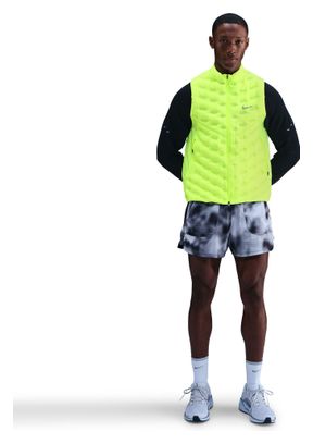 Heren Nike Therma-FIT ADV Repel AeroLoft Geel Mouwloos Thermisch Jasje