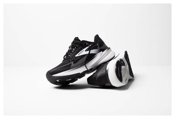 Chaussures Running Brooks Revel 8 Noir/Blanc Homme