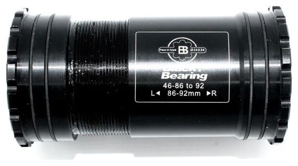 Black Bearing PressFit Axle 24/GXP bottom bracket