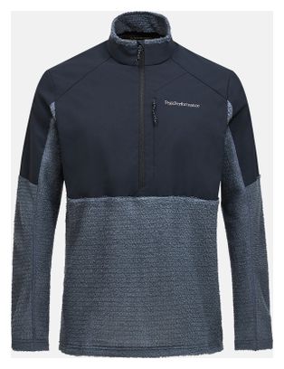 Polar Peak Performance 1/2 Zip Freelight Alpha Grigio/Nero Uomo