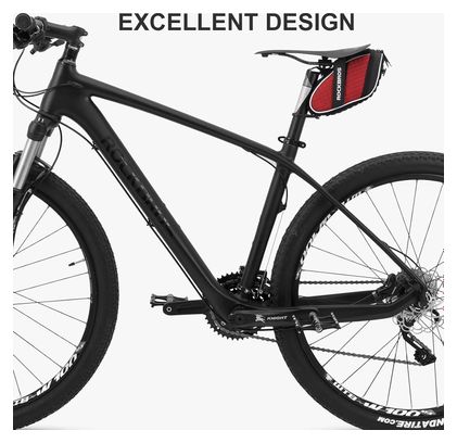 ROCKBROS Sacoche Selle 3L Sacoche Selle ROCKBROS 3L - Imperméable Et Réfléchissante Pour Tous Vélos Sacoche Vélo étanche