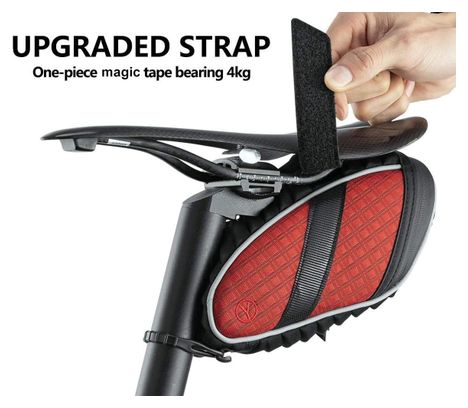 Sacoche de Selle Imperméable et Réfléchissante