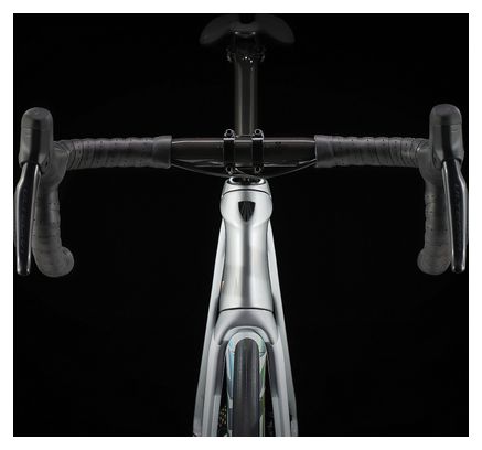 Trek Emonda SL 7 Shimano Ultegra Di2 12V 700 mm Wit / Quicksilver 2023 Racefiets