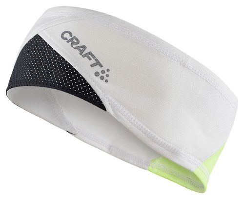 Cinta de vellón reflectante Craft ADV Lumen Blanco Amarillo Unisex