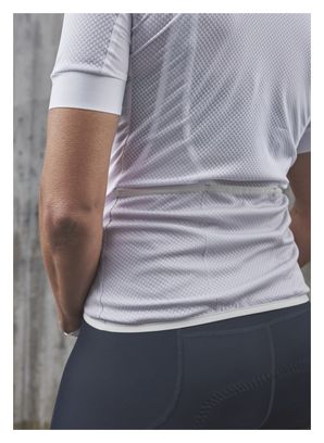 Poc Essential Road Logo Women's Short Sleeve Jersey White/Light Grey