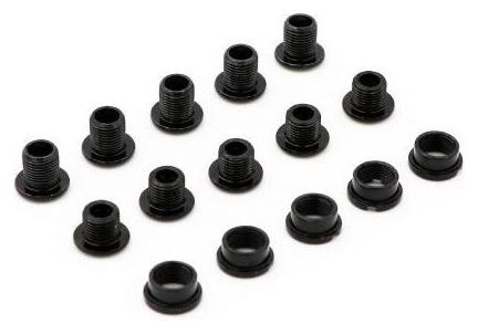 Forward CrMo Screw Kit Black