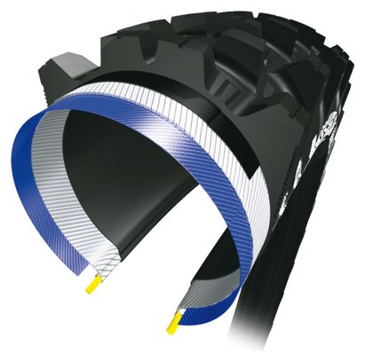 Cubierta Delantera Michelin Wild Enduro Gum-X Tubeless Ready 29'' Flexible Negra