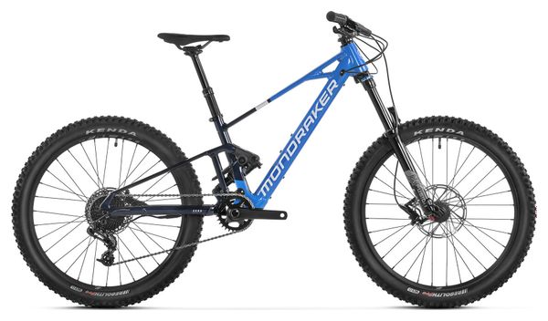 Mondraker F Play 24 Sram GX 10V Carrera Blue 2024 All Suspension Electric Mountain Bike for Kids Alltricks