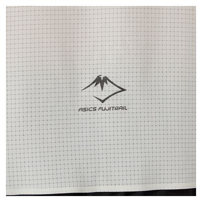 Asics Fujitrail Elite Graphic Trail-T-shirt, wit/rood, heren