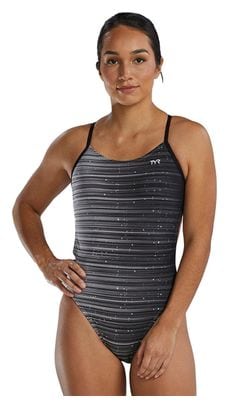 Tyr Durafast Elite Speedwarp Cutoutfit Swimsuit Donna Grigio